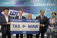 PLL LOT zainaugurowały nową trasę do Uzbekistanu
