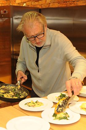 Pierre Gagnaire przyrządza omlet