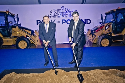 Uroczyste otwarcie budowy Park of Poland