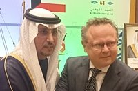 Uroczystość z okazji 64. Dnia Niepodległości i 34. Dnia Wyzwolenia Kuwejtu