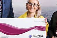 Qatar Airways wita milionowego pasażera na lotnisku w Warszawie