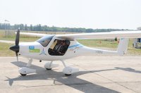 Elektryczny samolot wylądował w Warszawie