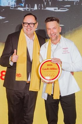 Jacek Krawczyk i Przemysław Klima na uroczystej gali