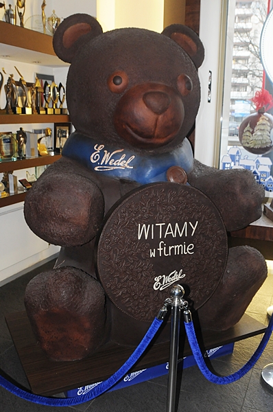 Miś z czekolady E.Wedel