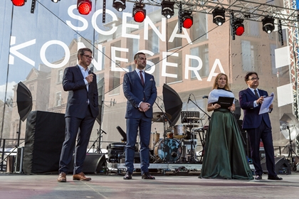 Uroczyste otwarcie Placu Konesera