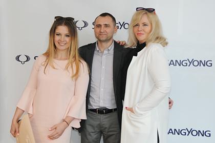 Anna Powierza i Joanna Kurowska na prezentacji samochodu Tivoli
