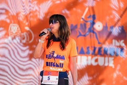 grazyna wolszczak na biegnij warszawo