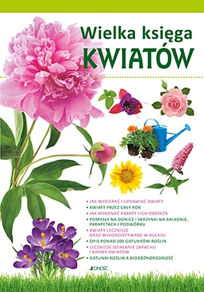 Wielka księga kwiatów wyd. Jedność